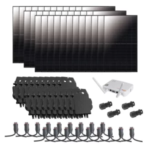 Complete Grid-Tie Solar Kit - 14.22kW ~ 14.4kW Solar w/ Microinverters | 36 x Solar Panels [MIK-PRO]