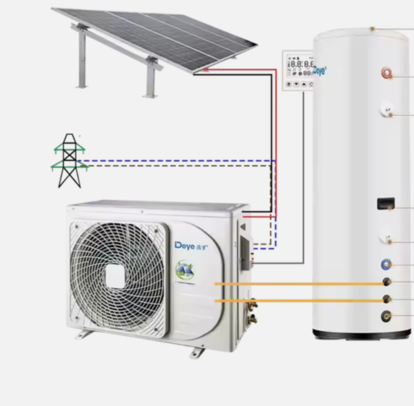Whole House On/Off Grid Split Solar Water Heater System